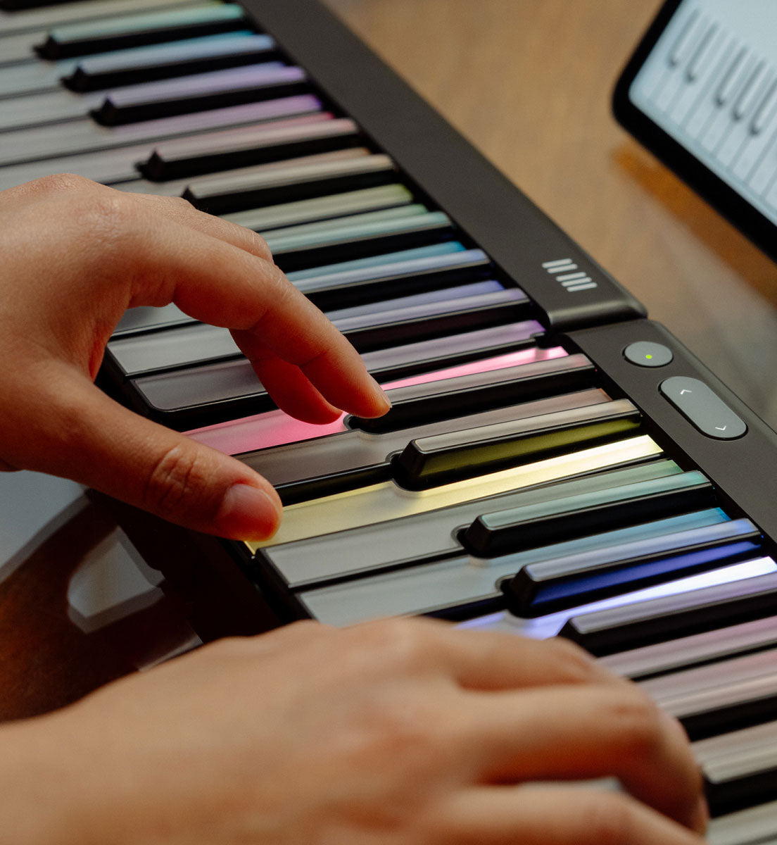 Portable Keyboard Perfect for Teens (and the Family!) Connect to your tablets or phones!
